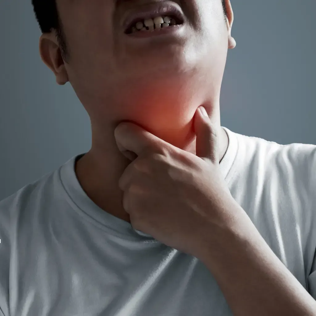 صعوبه بلع التصوير الحنجري  (تقييم البلع )- المرن